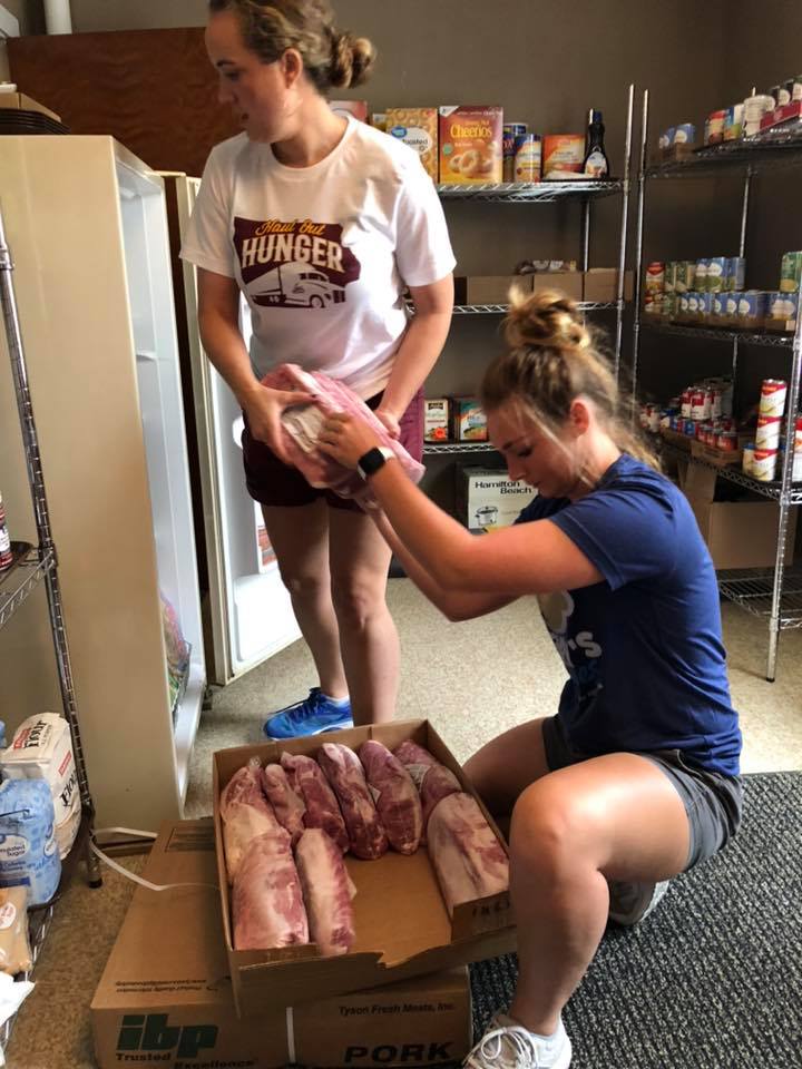 Dike Food Pantry— Haul Out Hunger Iowa Select Farms